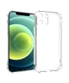 İPhone 12 Pro Max 6.7 Anti-Drop Silikon Kılıf Kamera Korumalı Şeffaf Silikon Kılıf-(5775)