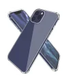 İPhone 12 Pro Max 6.7 Anti-Drop Silikon Kılıf Shockproof Şeffaf  kılıf-(5775)