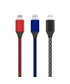 İPhone 14-13-12 11 3.0A Hızlı Halat Usb Şarj Kablosu 1MM-(5775)