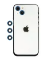 iPhone 14 Shine Kamera Lens - Mavi-(5796)
