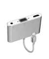 İPhone İPad P32 Hdmi Vga Av Audio Dönüştürücü Adaptör-(5775)