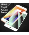iPhone SE3-SE2 İPhone 8-7 Anti -Blue Green Light Göz Korumalı Tempered Full Ekran Koruyucu-(5775)