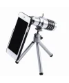 İphone5,5s,i̇phone4.4s Için Alüminyum 14x Optik Zoom Yakından Görüntü Çekme Dürbün