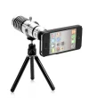 İphone5,5s,i̇phone4.4s Için Alüminyum 14x Optik Zoom Yakından Görüntü Çekme Dürbün