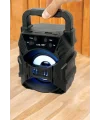 Işıklı Bluetooth Hoparlör Müzik ve Renkli Işık Taşınabiilir