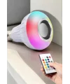 Kablosuz Bluetooth Hoparlör Led Lamba