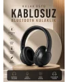 Kablosuz Bluetooth Kulaklık Kulak Üstü Mikrofonlu 5.0 Bluetooth ANC Özelliği