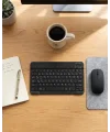 Kablosuz Klavye ve Mouse Kombosu Bluetooth Uyumlu Sessiz Set