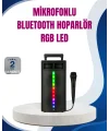 Kablosuz RGB Işıklı Bluetooth Hoparlör | Ev Parti ve Açık Hava Kullanımı