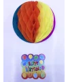 Kağıt Süs Happy Birthday Dekor 55 Cm-0748