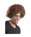 Kahve Renk Kıvırcık Afro Bonus Peruk