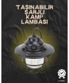 Kamp ve Bahçe İçin Retro LED Fener – Sıcak Işık Uzun Ömürlü Batarya