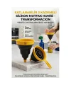 Katlanabilir Silikon Huni - Mutfak ve Araç İçin Yer Kaplamayan Pratik Akıllı Çözüm 723159