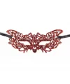 Kırmızı Dantel Masquerade Maskesi 9 No