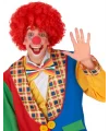 Kırmızı Renk Kıvırcık Afro Bonus Peruk