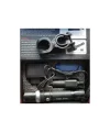 Km-110 Profesyonel Şarjlı El Feneri Ledli+flashlight+zoom Özellikli  Aparatlı 6 Parça Full Set