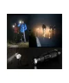 Km-87 Polis Tipi Zoomlu Şarjlı Metal Dağ Kamp Cep Feneri Cree Led 2300 Lumens