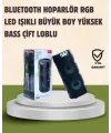 Kompakt Tasarım Yüksek Ses Performansı – Çoklu Giriş Seçenekli Kablosuz Hoparlör (Bluetooth USB SD Kart AUX)