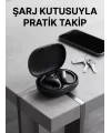 Kulak Kancalı Kablosuz Bluetooth Kulaklık Dijital Göstergeli Şarj Kutulu