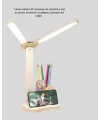 LED Işıklı Masa Lambası – Göz Yormayan Kısılabilir ve Esnek Başlıklı