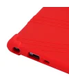 Lenovo Tab 4 10 (tb-X304X704 Standlı Silikon Kılıf-(5775)