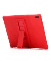 Lenovo Tab E10 TB-X104F Tab 4 10.1 Inch Tablet Standlı Silikon Kılıf-(5775)