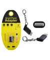 Ligtining Dönüştürücü Micro Usb Adaptor Converter Çevirici Başlık Anahtarlık-(5775)