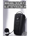 Makaralı Bluetooth Kulaklık Çağrı Cevaplama Kablolu Uzun Pil Ömrü