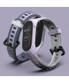 Mijobs Xiaomi Mi Band 5-4 Çift Renk Kayış Kordon-(5775)