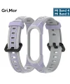 Mijobs Xiaomi Mi Band 5-4 Çift Renk Kayış Kordon-(5775)