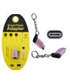 Mikro USB to Type C Dönüştürücü Çevirici Anahtarlıklı Başlık-(5775)