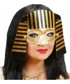 Mısırlı Maskesi Lastik Aparatlı Firavun Maskesi 21x23 Cm