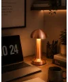 Modern Bronz Mantar Masa Lambası LED Dokunmatik Dekoratif Aydınlatma