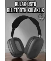 P9 Plus Hi-fi Ses Kalitesi Ayarlanabilir Mikrofonlu Bluetooth Kulaklık Siyah
