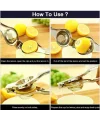 Paslanmaz Çelik Limon Sıkacağı