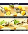 Paslanmaz Çelik Limon Sıkacağı