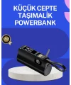 PD 20W Hızlı Şarjlı Kablolu Kablosuz Kullanım Powerbank