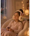 Peluş Bluetooth Kulaküstü Kulaklık Mikrofonlu Kablosuz Müzik Kulaklığı