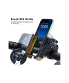 Gidon Bağlantılı Bisiklet Motosiklet İçin Esnek Abs 4-7.8″ İnç Telefon Tutucu 360° Dönebilen Tasarım