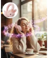 Peluş Kulaklıklı Bluetooth Kablosuz Müzik Dinleme ve Görüşme Özellikli