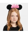 Pembe Fiyonklu Minnie Mouse Tacı Mini Kulak