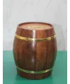 Pirinç Ahşap Fıçı Kumbara 1996