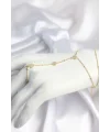 Pirinç Gold Renk Yonca Model Kadın Şahmeran