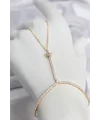 Pirinç Gold Renk Zirkon Taşlı Kutup Yıldızı Şahmeran