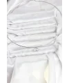 Pirinç Gümüş Renk Choker Model Zirkon Taşlı Kadın Kolye
