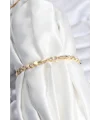 Pirinç VIP Seri Gold Renk Petek Model Kadın Bileklik