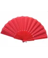 Plastik Kumaş Yelpaze 12li Kırmızı