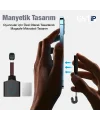 PLEXTONE GS1İP iPhone Mıknatıslı Lightning to Lightning Kulaklık + Hızlı Şarj Adaptörü-(5775)