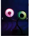Portatif Işıklı Mini Klipsli Fan