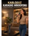 Profesyonel Kablosuz Mikrofon Seti Çift Mikrofonlu